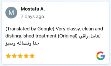 رأي مصطفى في خدمة حشو الأسنان التجميلي في توث ميت